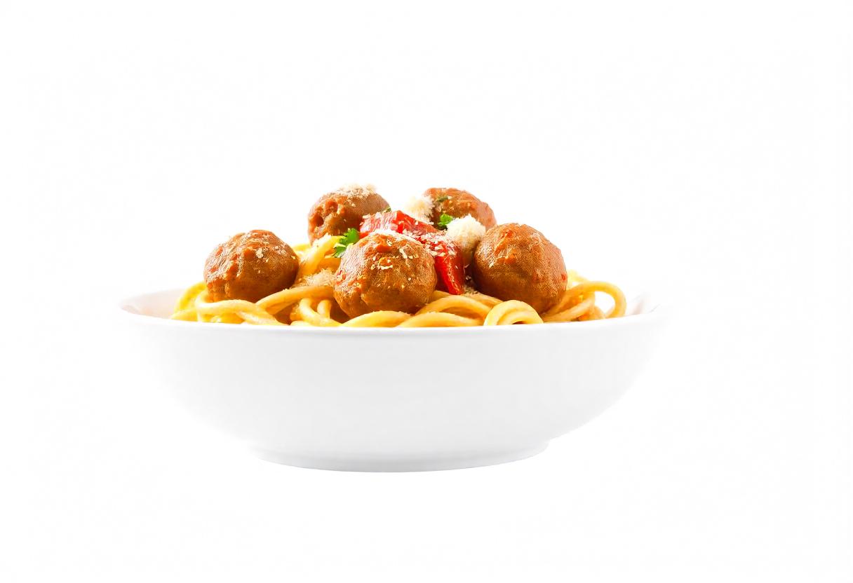 Pasta with Meatballs A Classic Dish